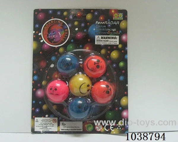 6pcsBouncy ball in blister