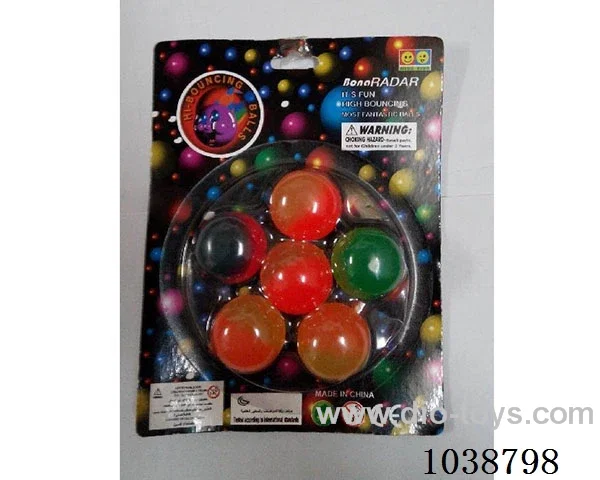 6pcsBouncy ball in blister