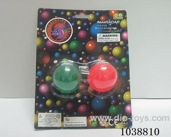 2pcsBouncy ball in blister