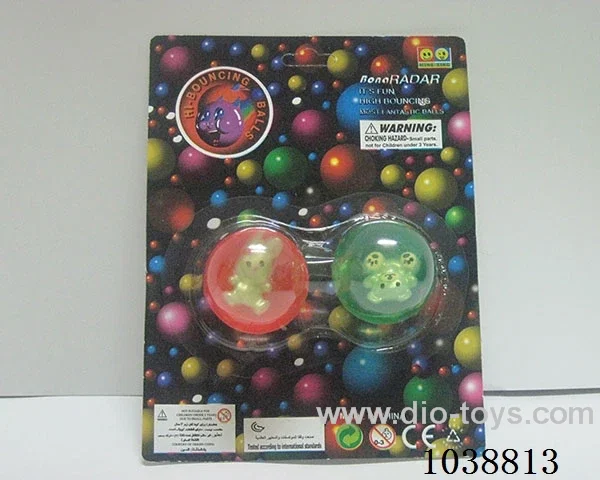 2pcsBouncy ball in blister