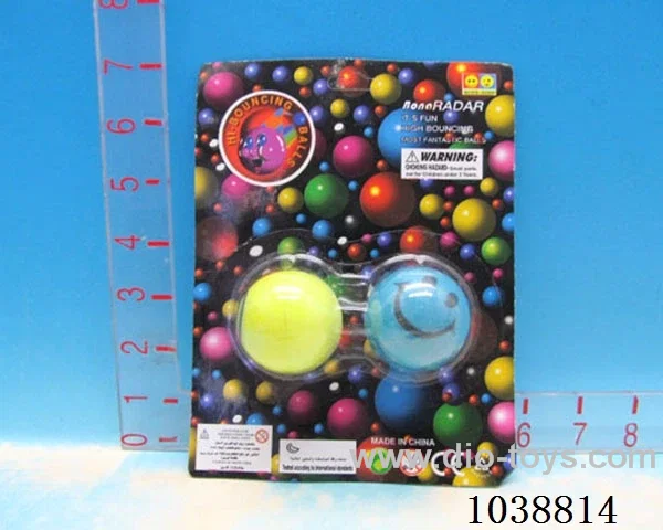 2pcsBouncy ball in blister