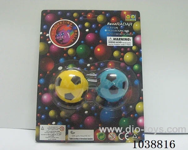 2pcsBouncy ball in blister