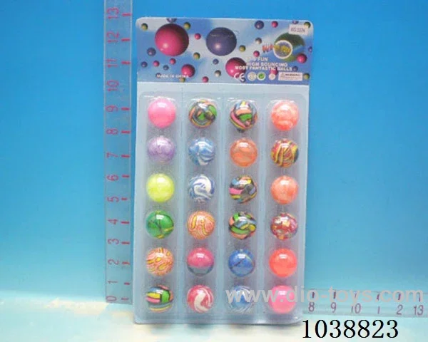 24pcsBouncy ball in blister
