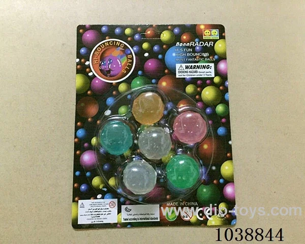 6pcsBouncy ball in blister