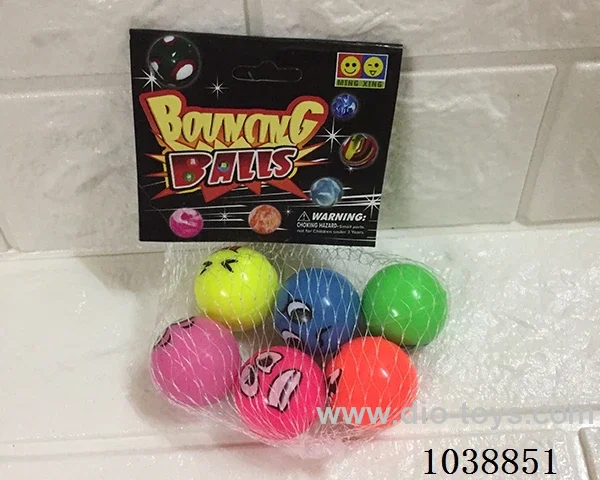 6pcsBouncy ball in Net bag
