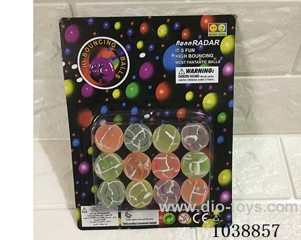 12pcsBouncy ball in blister