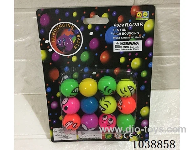 12pcsBouncy ball in blister