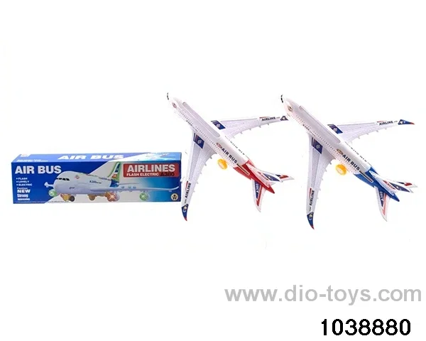electric aircraft in color box