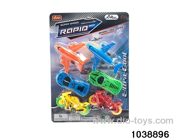 Rebound Aircraft Motorcycle in Blister card