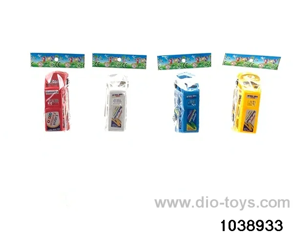 pull back car in opp bag
