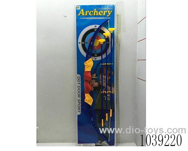 Bow and arrow in Tied On Card