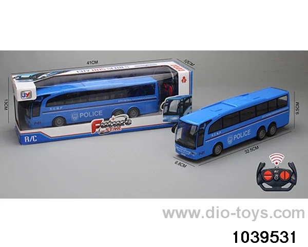 4ch RC Musical Light Bus (Electricity Included) in window box