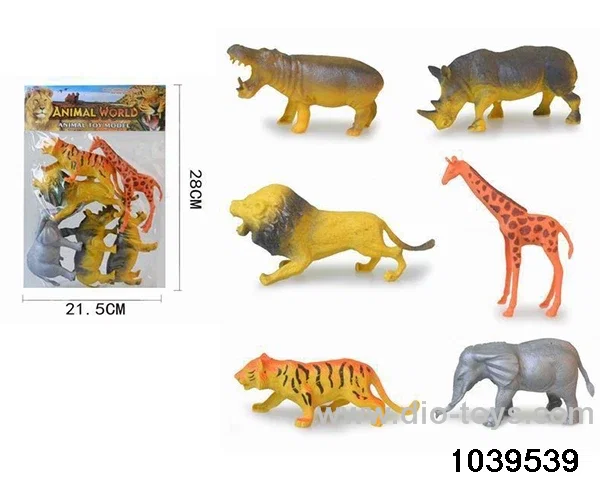 Hollow Animals（6pcs） in poly bag header