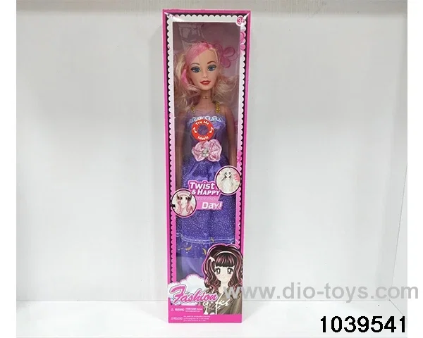 22 inch musical Barbie in window box