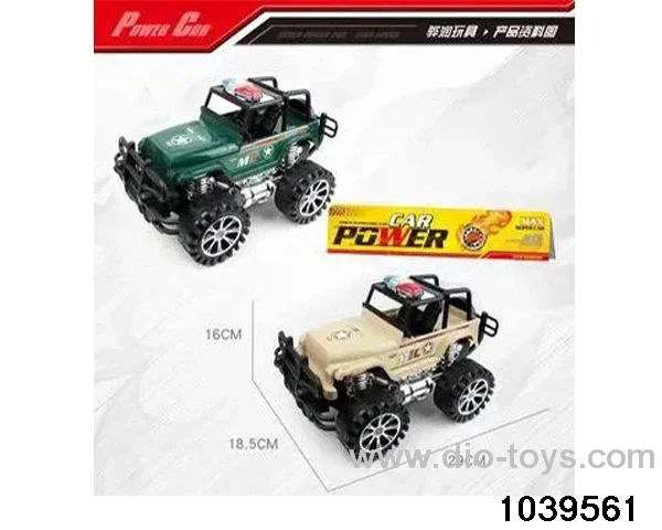 inertial off-road vehicle in opp bag