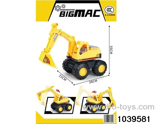 Skidding Excavator in PP bag with header
