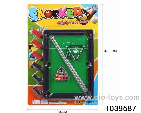 billiard in Blister card