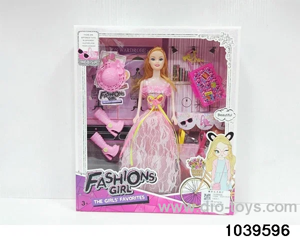 11.5 inch Barbie doll in window box