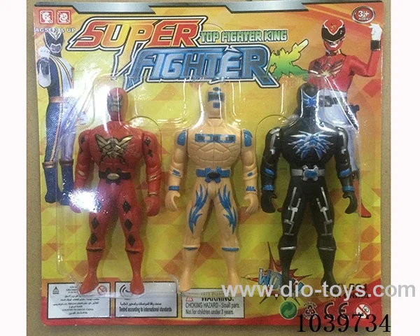 3pcs 9cm All Beasts Team