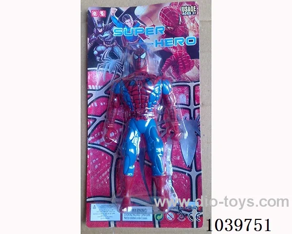 Spiderman, Batman with light 2sets mixed loading
