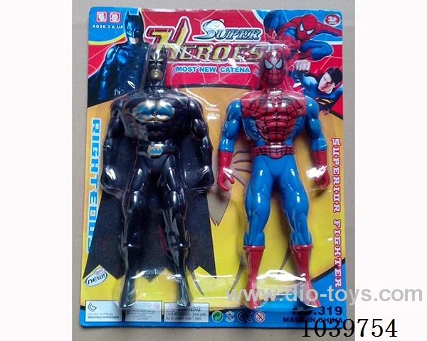 25cm Spiderman, Batman with light