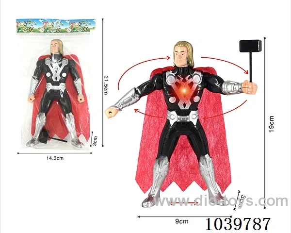 Thor with light & Rotating