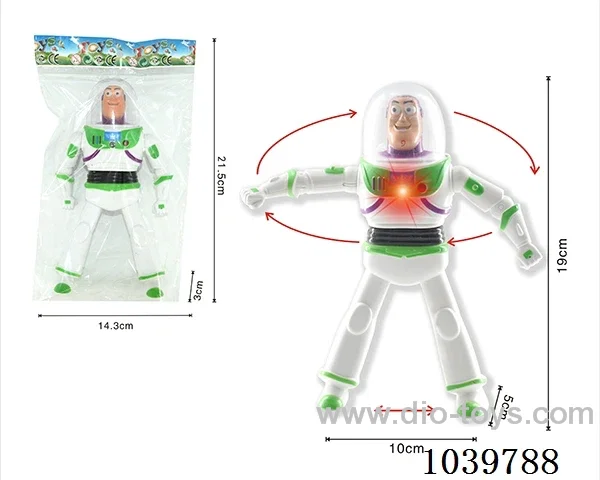 spaceman with light & Rotating
