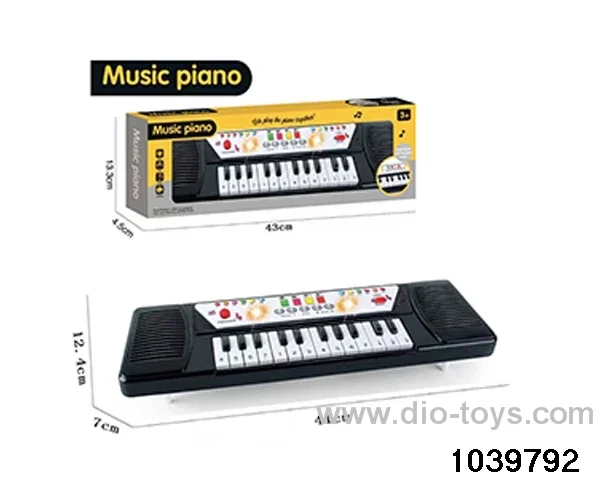 music electronic keyboard in window box