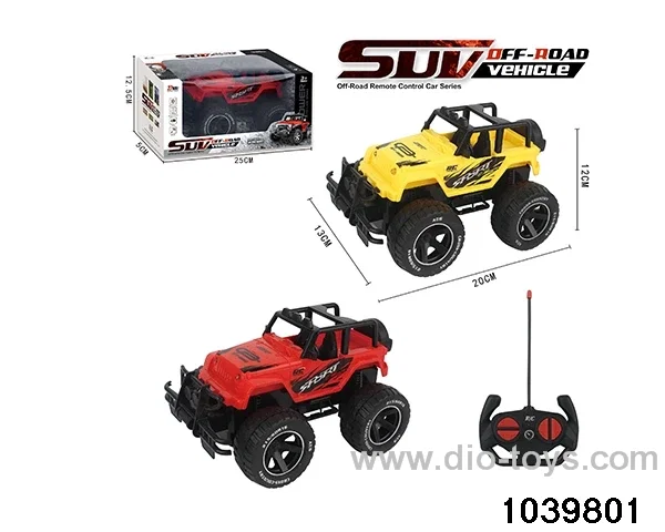 1:20 4ch RC car (electricity package) in display box include battery