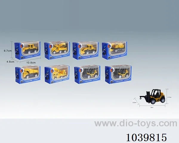1:55pull back alloy car 8sets&8color mixed loading   in window box