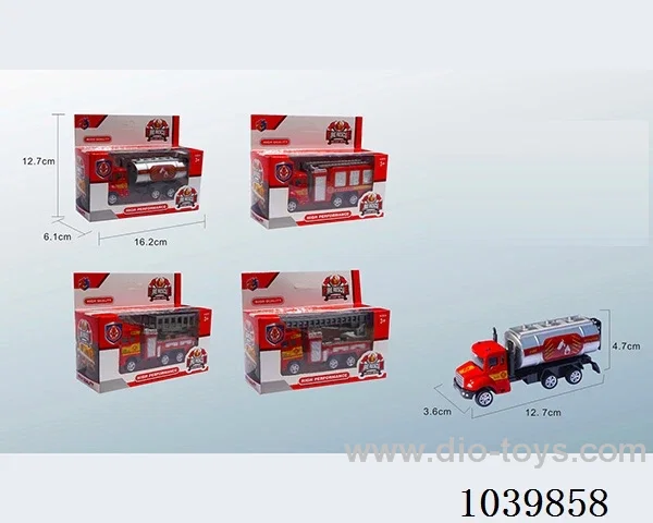 pull back alloy car 4sets&4color mixed loading   in window box