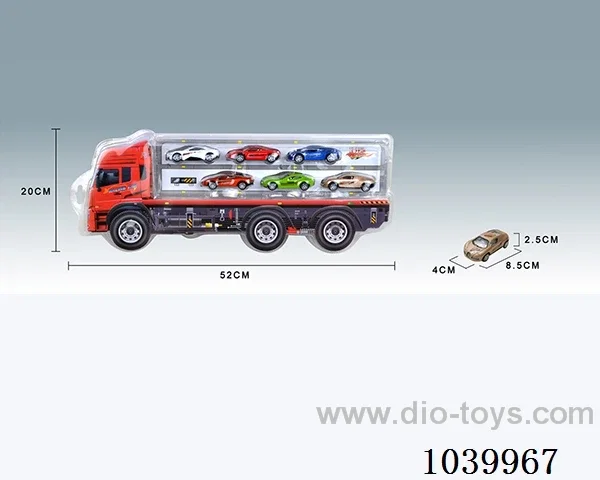 6pcspull back alloy car 6sets&6color mixed loading  in high frequency