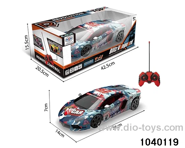 1:12 4ch RC car in window box