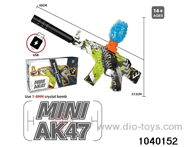 Water bullet gun in color box