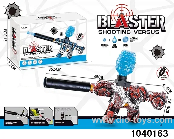 Water bullet gun in color box