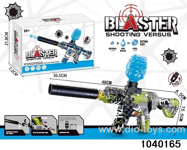 Water bullet gun in color box