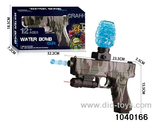 Water bullet gun in color box