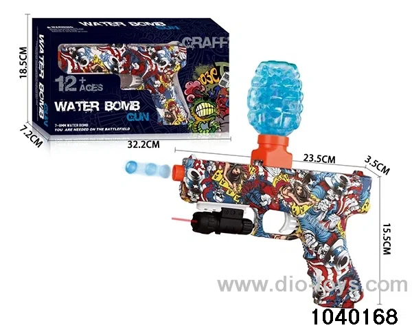 Water bullet gun in color box