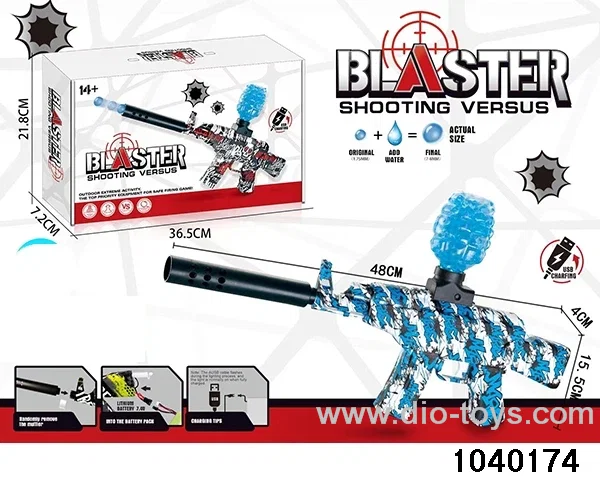 Water bullet gun in color box