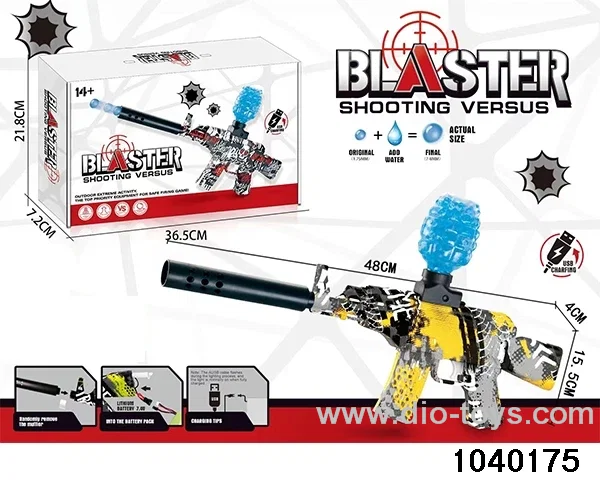 Water bullet gun in color box