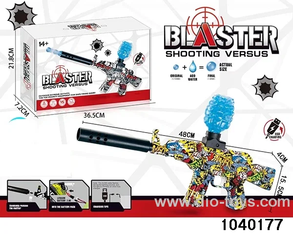 Water bullet gun in color box