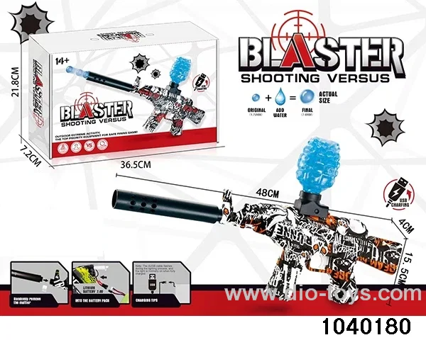 Water bullet gun in color box