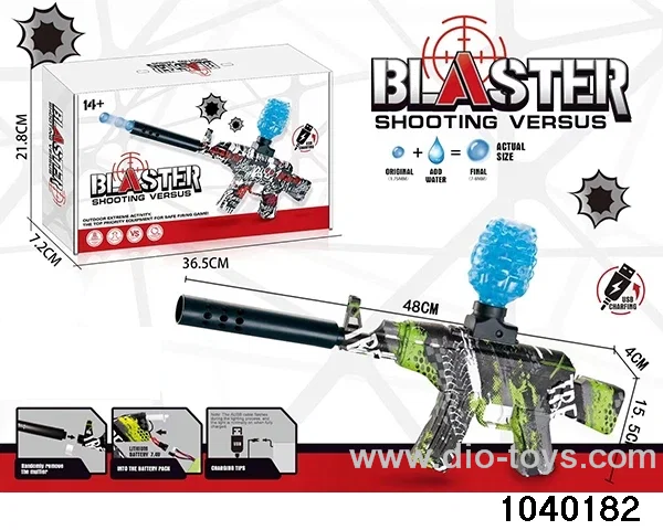 Water bullet gun in color box