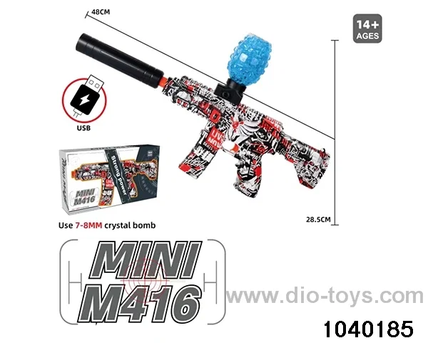 Water bullet gun in color box