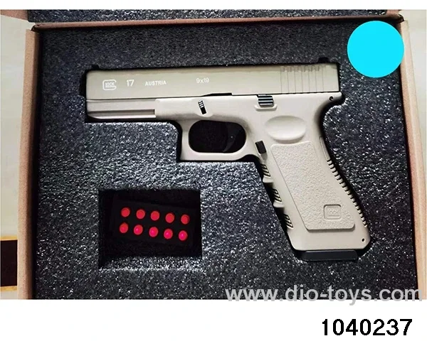 electric gun in paper box