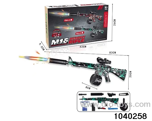 Water bullet gun in color box