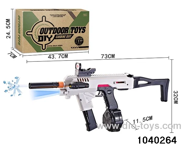 electric gun in paper box