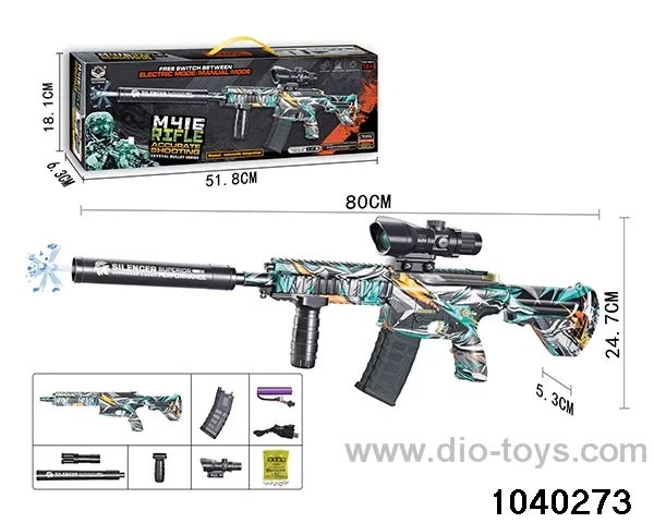 electric gun in color box