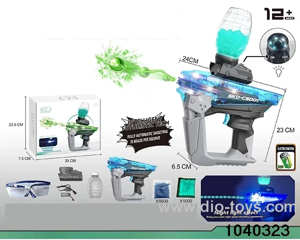 Water bullet gun in color box