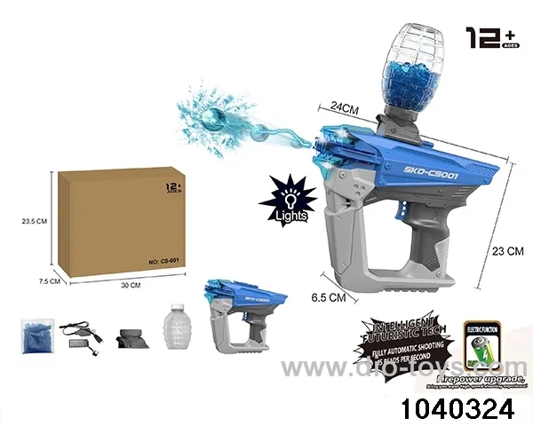 electric gun in paper box
